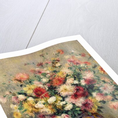 Dahlias by Pierre Auguste Renoir