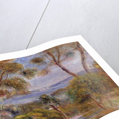 The Sea at Cagnes, c.1910 by Pierre Auguste Renoir