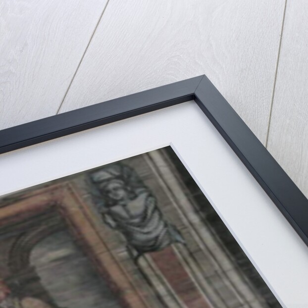 St. Cornely performing a miracle by French School