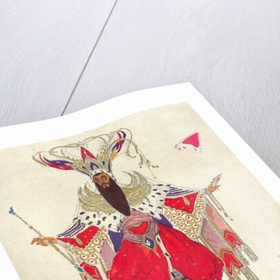 Costume design for Potiphar in 'The Legend of Joseph', 1914 by Leon Bakst