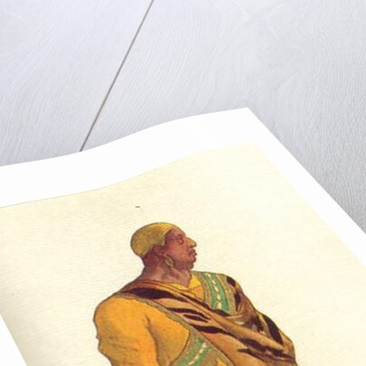 Costume design for a Venetian pirate in 'The Legend of Joseph', 1914 by Leon Bakst