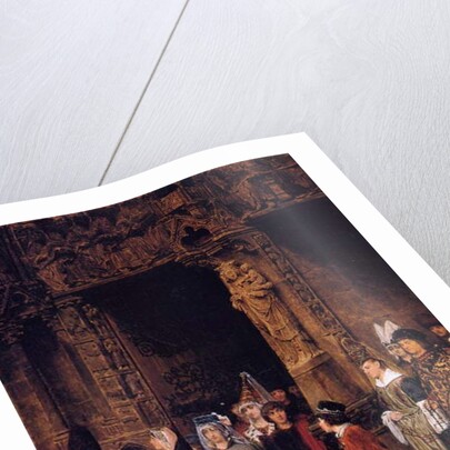 Leaving Church in the Fifteenth Century, 1864 by Lawrence Alma-Tadema