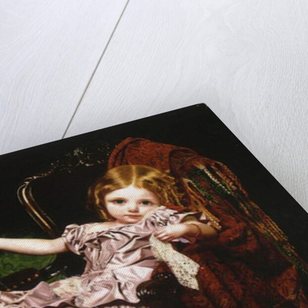 Young Girl in an Armchair, c.1850 by Sophie Anderson