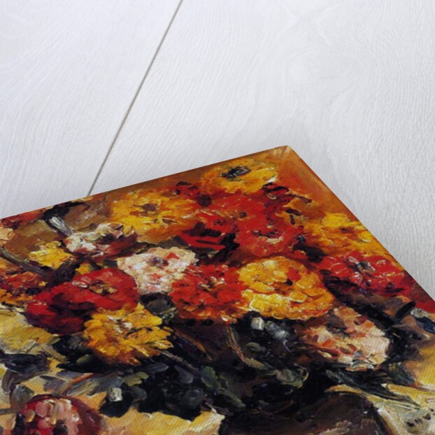 Zinnias in a Vase, 1924 by Lovis Corinth