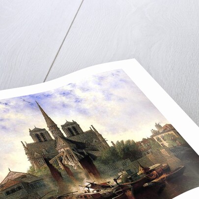 Notre-Dame Cathedral, Paris, 1893 by Edwin Deakin