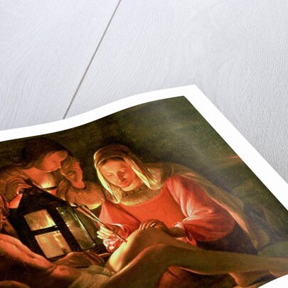 St. Sebastian tended by the Holy Woman by Georges de la Tour