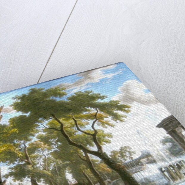 Imaginary Landscape, Dihl Factory, 1806 by Jean Louis De Marne