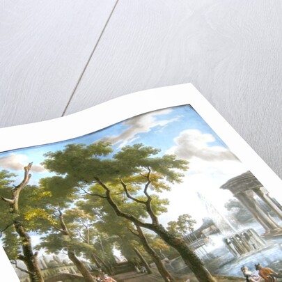 Imaginary Landscape, Dihl Factory, 1806 by Jean Louis De Marne