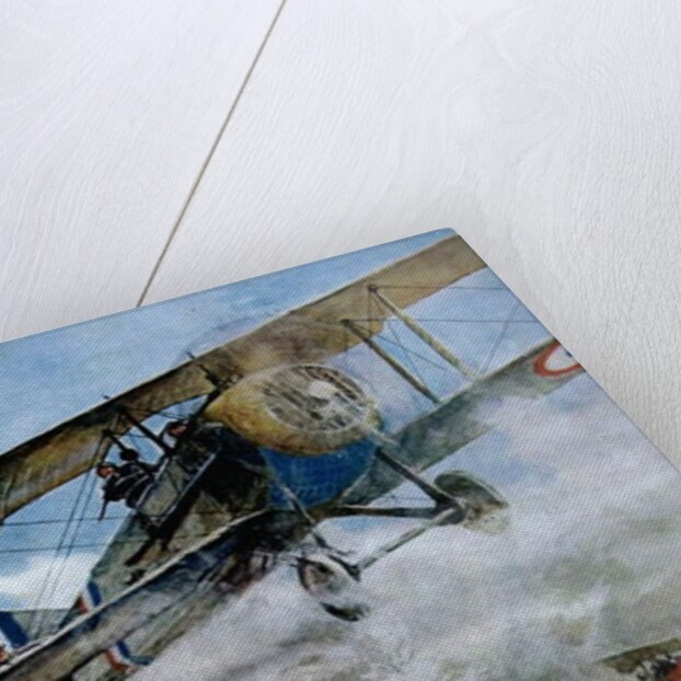 Spads Patrolling, 1918 by Francois Flameng