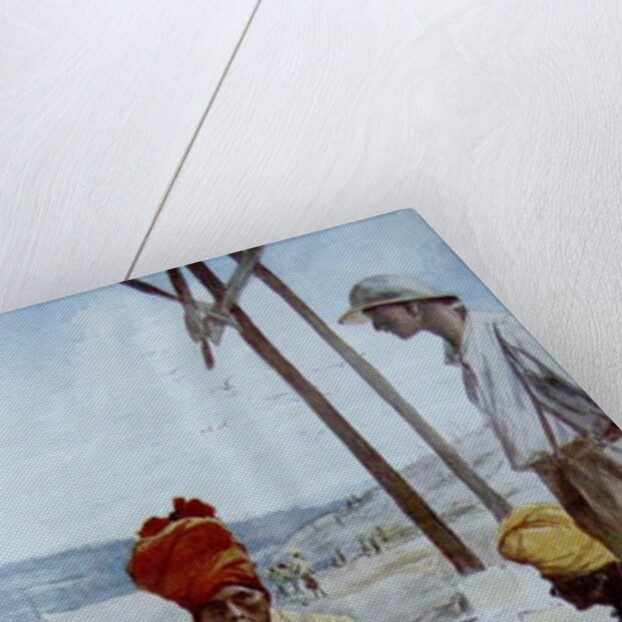 Indian Cavalrymen at Rest, 1917 by Francois Flameng