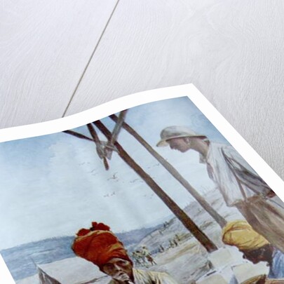 Indian Cavalrymen at Rest, 1917 by Francois Flameng