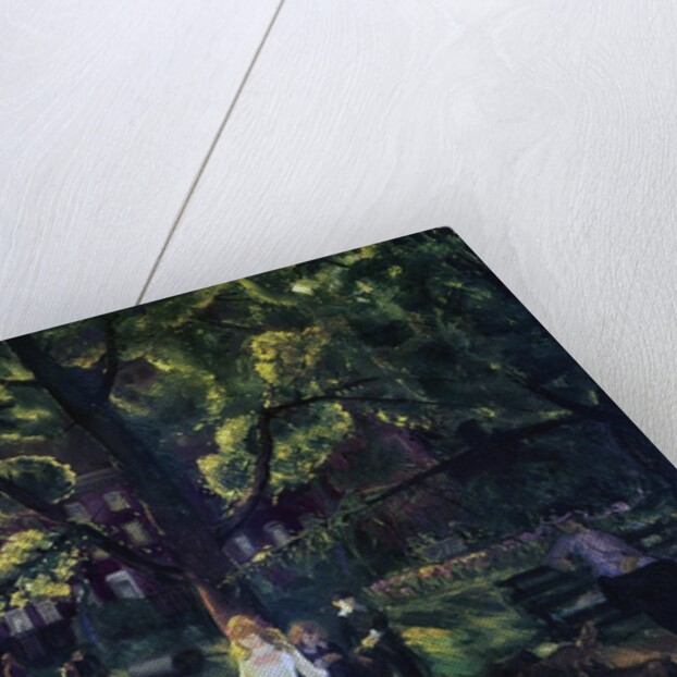 Gramercy Park by George Wesley Bellows