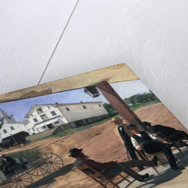 Ella's Hotel, Richfield Center, 1885 by Otto Henry Bacher