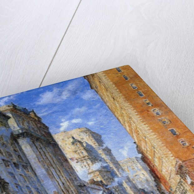 Broad Street, New York, c.1904 by Colin Campbell Cooper