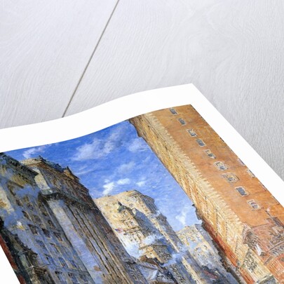 Broad Street, New York, c.1904 by Colin Campbell Cooper