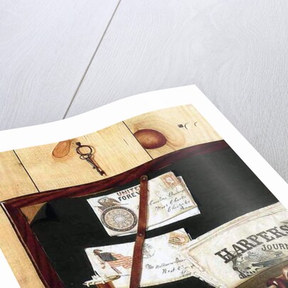 Still life trompe l'oeil, 1892 by George Cope