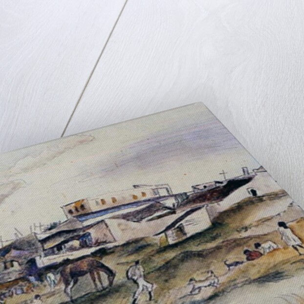 A Street in Havana, Cuba, 1917 by Jules Pascin