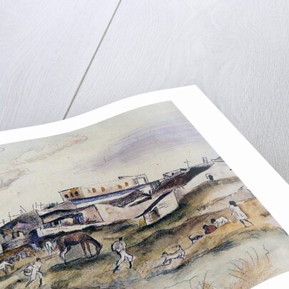 A Street in Havana, Cuba, 1917 by Jules Pascin