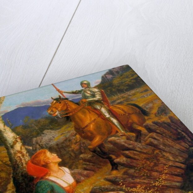 The Overthrowing of the Rusty Knight, c.1894-1908 by Arthur Hughes