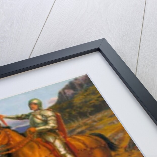 The Overthrowing of the Rusty Knight, c.1894-1908 by Arthur Hughes