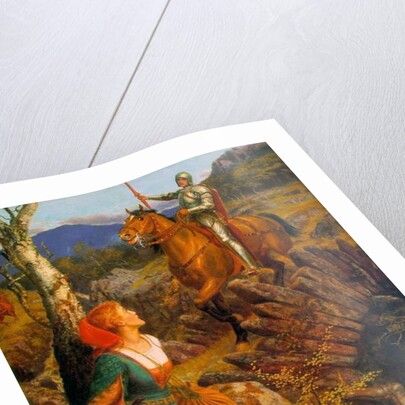 The Overthrowing of the Rusty Knight, c.1894-1908 by Arthur Hughes