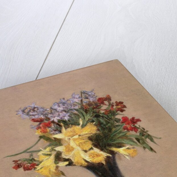 Spring Flowers, 1869 by Ignace Henri Jean Fantin-Latour