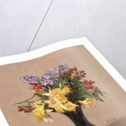 Spring Flowers, 1869 by Ignace Henri Jean Fantin-Latour