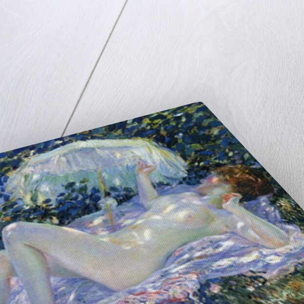 Sunbathing, c.1913 by Frederick Carl Frieseke