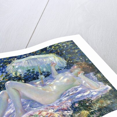 Sunbathing, c.1913 by Frederick Carl Frieseke