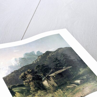 A House in the Adirondacks, 1851 by David Johnson