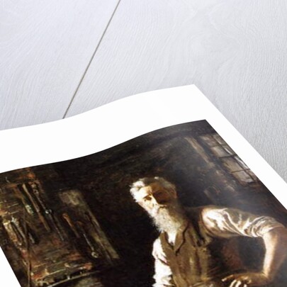 The Village Blacksmith by Thomas Hovenden