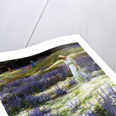 On a Hill, 1914 by Charles Courtney Curran