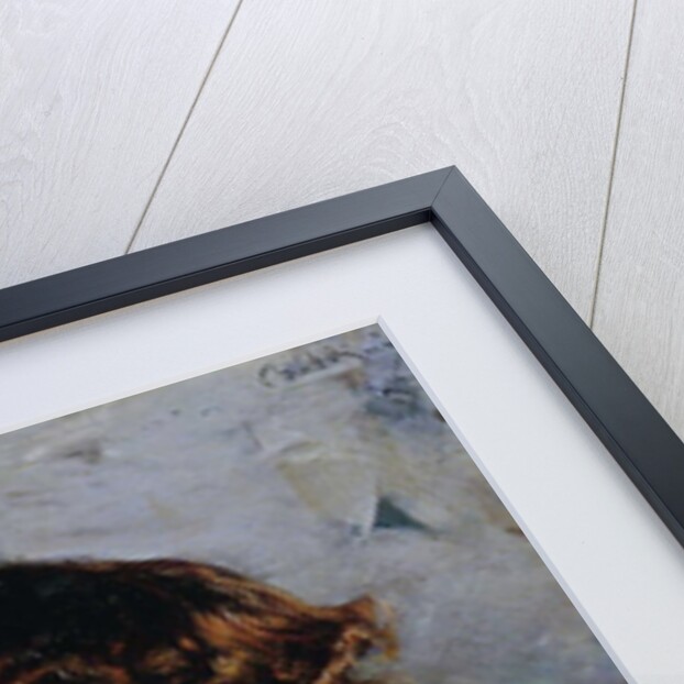 The actress Rejane and her dog, c.1885 by Giovanni Boldini