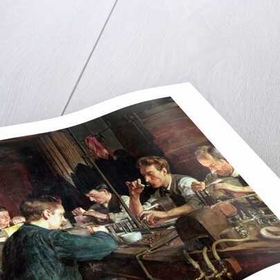 The Glass Blowers, 1883 by Charles Frederic Ulrich