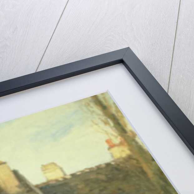 The Tumbledown Cottage near Osny, 1872 by Camille Pissarro