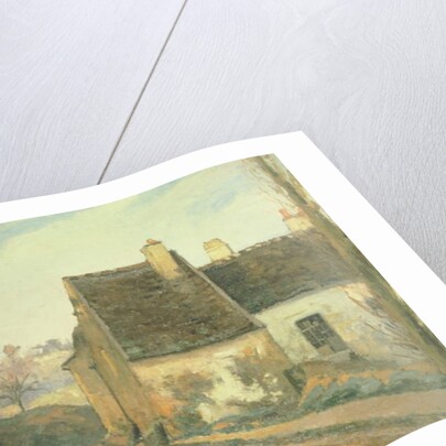 The Tumbledown Cottage near Osny, 1872 by Camille Pissarro