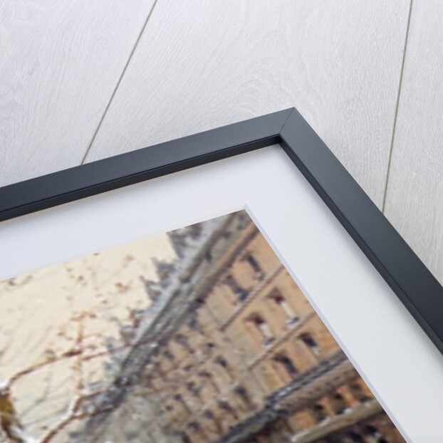 Bookstalls in Winter, Paris by Eugene Galien-Laloue
