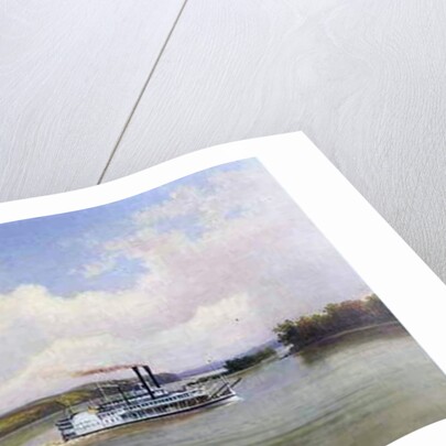 Steamboat, 1881 by Emil Bott