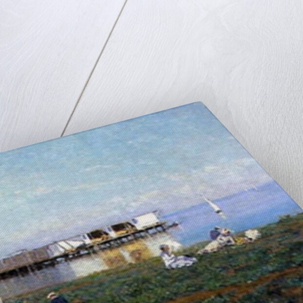 The Bay of Livorno, Italy by Serafin Avendano