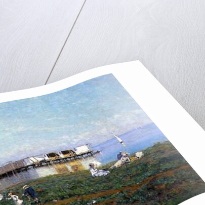 The Bay of Livorno, Italy by Serafin Avendano