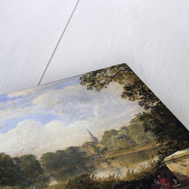 The Serpentine, Hyde Park, London, 1858 by Jasper Francis Cropsey