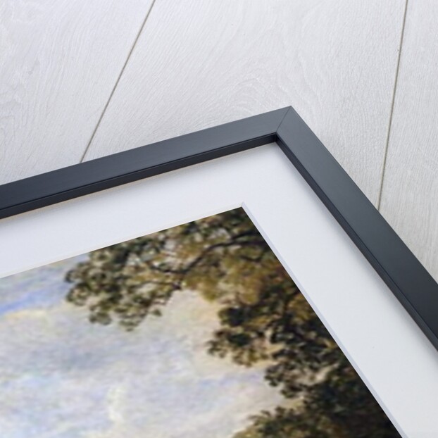 The Serpentine, Hyde Park, London, 1858 by Jasper Francis Cropsey