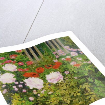 A rose hedge by Koloman Moser