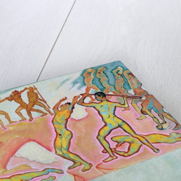 The Clash of the Titans, 1913-15 by Koloman Moser