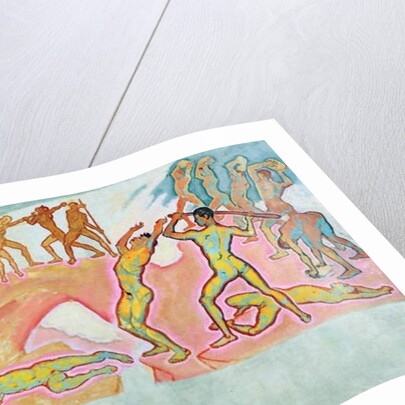 The Clash of the Titans, 1913-15 by Koloman Moser