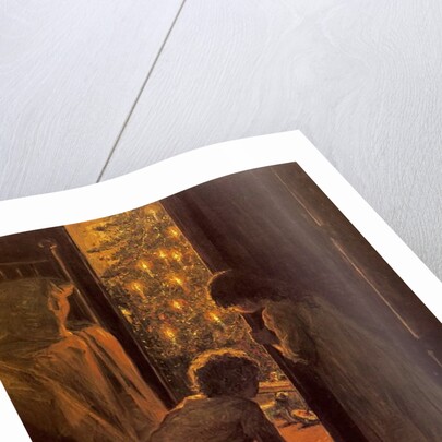 The Christmas Tree, c.1916 by Henry Mosler