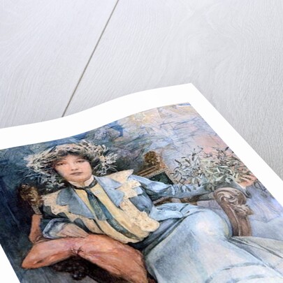 The artist's wife, 1903 by Alphonse Marie Mucha