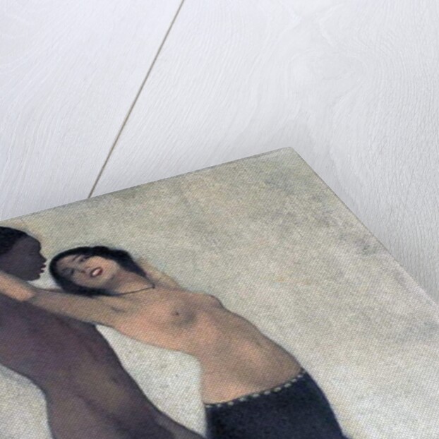 An Afro-European Couple of Dancers, c.1903 by Otto Muller or Mueller