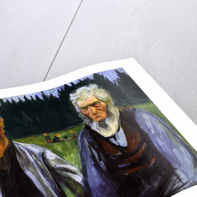 Father and Son, c.1904 by Edvard Munch