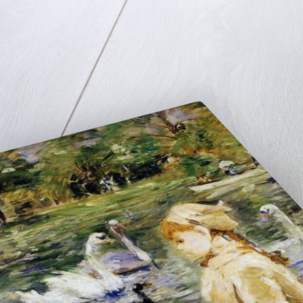 Young girl boating, 1884 by Berthe Morisot